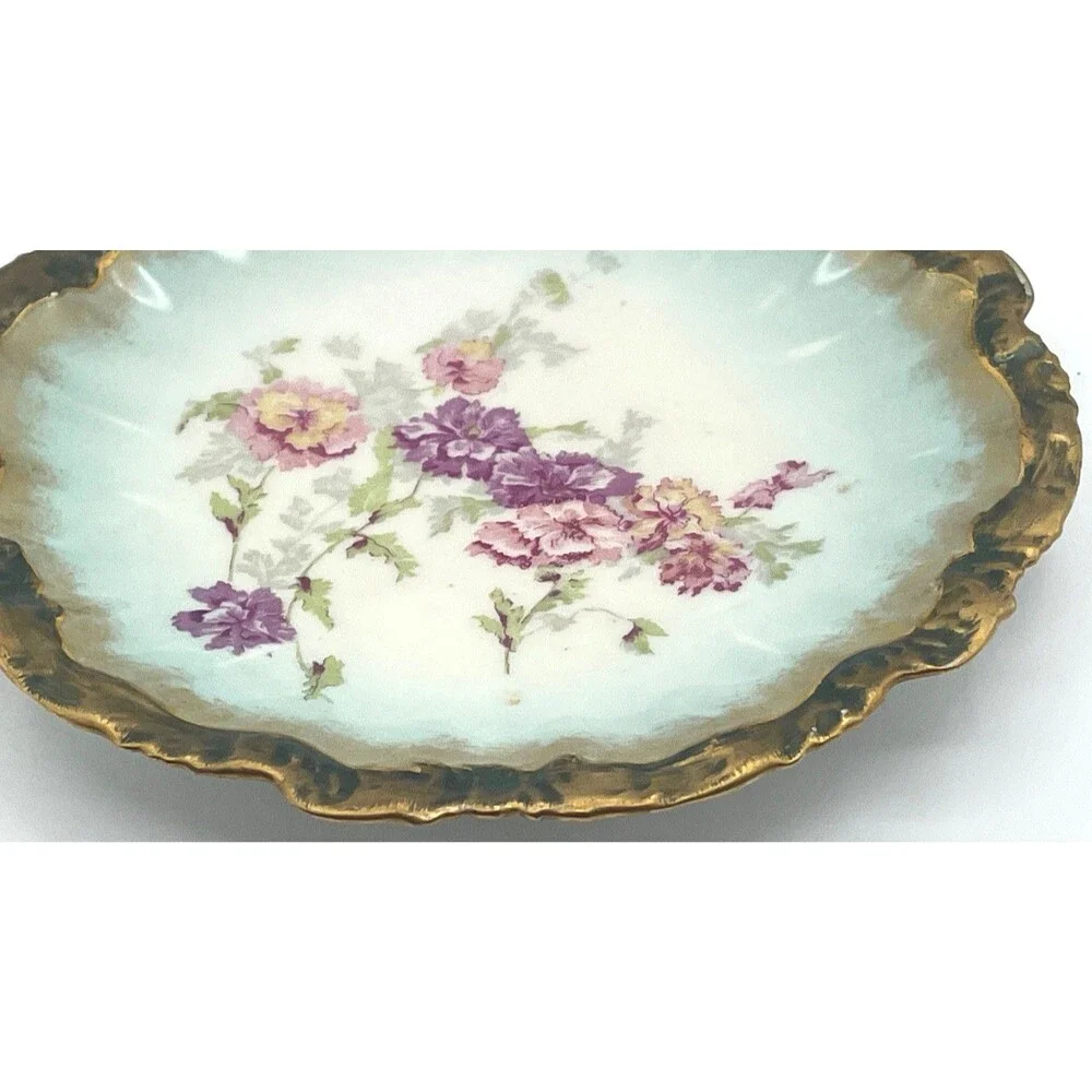 Set Of 5 Antique COIFFE Barny & Rigoni Limoges Plates 7